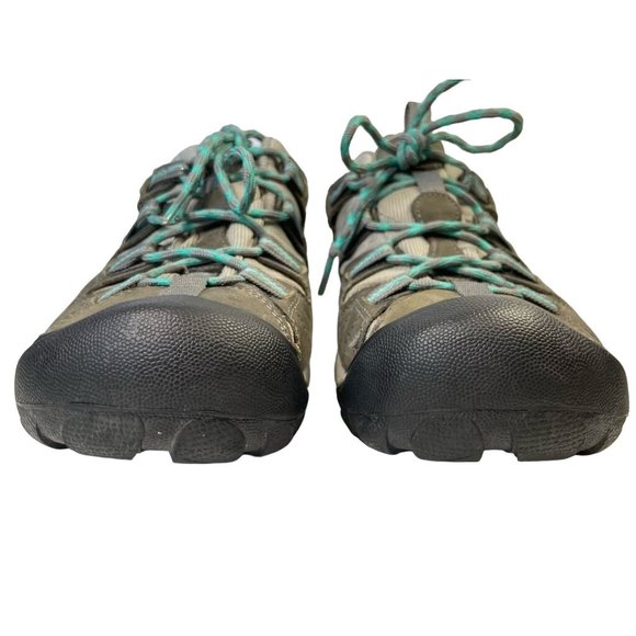 Keen Womens Dry Targhee II Hiking Shoes Gray Blue 1004089 Trail Waterproof 11M - Picture 4 of 8